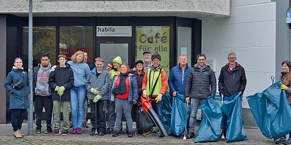 Herbstputzete in Wiblingen